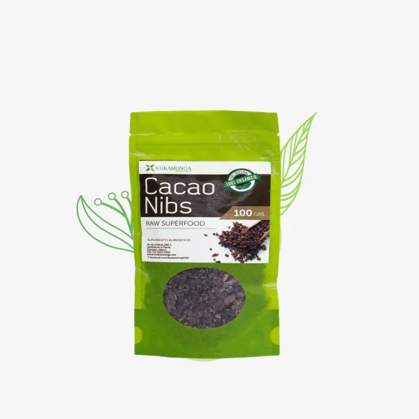 Cacao Nibs 100 Gr Kukamonga
